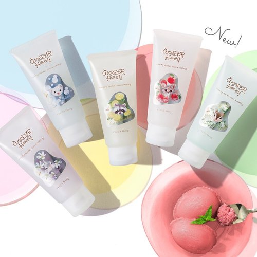 现货 日本vecua honey冷感啫喱护手霜 水果沙冰清凉夏季限定50g