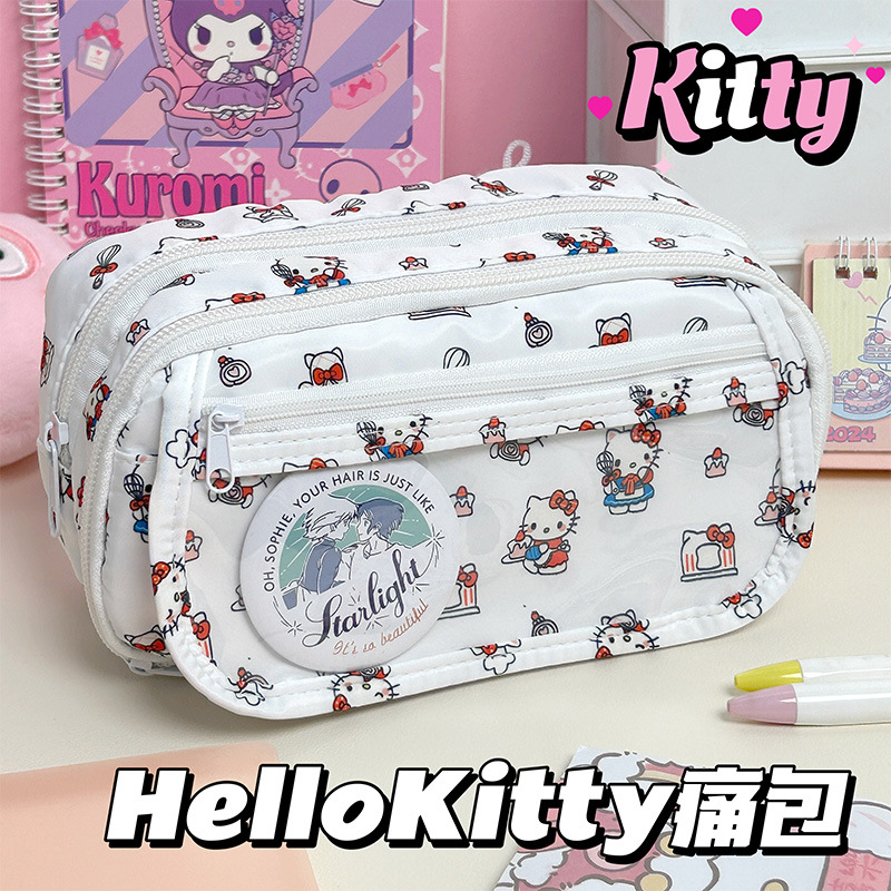 kitty痛包ins日系卡通文具袋女学