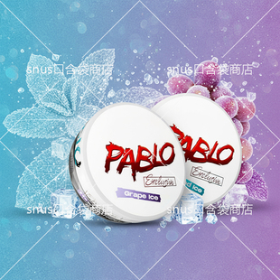 瑞典snus平替Pablo口含袋多口味可选薄荷果味男女上班可用
