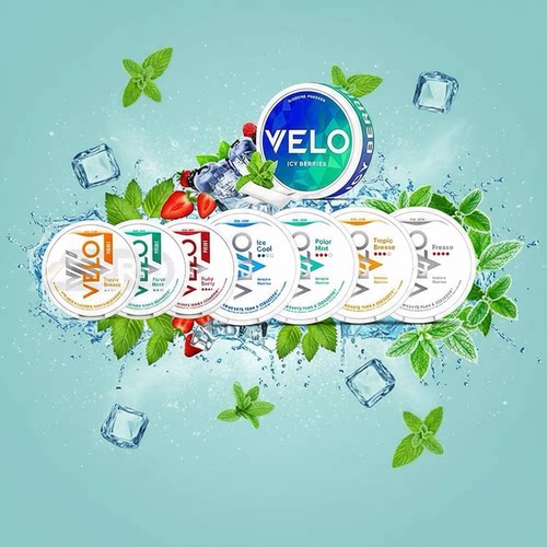 Velo口含袋瑞典snus平替多口味可选男女上班可用飞机高铁可带