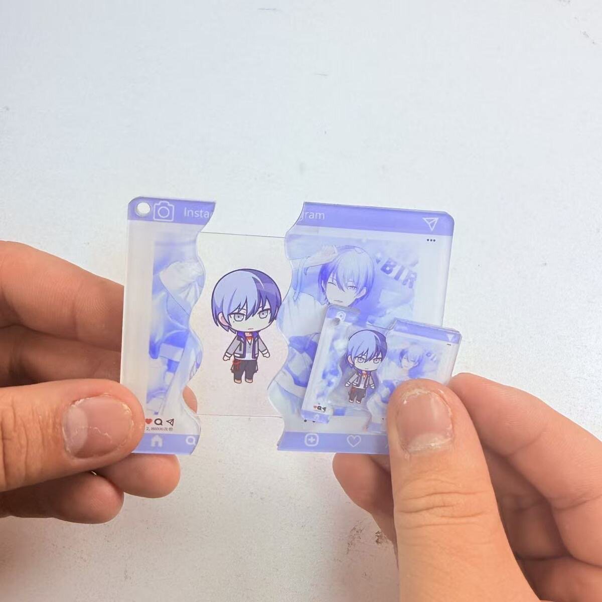 世界计划初音未来亚克力抽拉挂件周边挂件送同学书包挂件钥匙扣