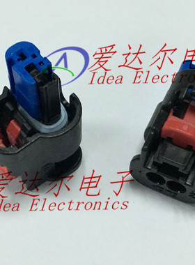 1-2296694-1 泰科/安普 TE/AMP 2P连接器外壳 护套 进口原装正品