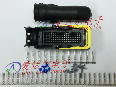 1-1418883-1 泰科/安普 TE/AMP 62P连接器外壳 护套 原装（整套）