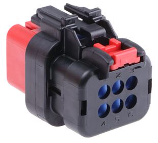 776433-1 泰科/安普 TE/AMP 6P连接器外壳 进口原装正品
