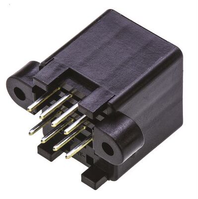 174971-2 泰科/安普 TE/AMP 8P连接器板端 插头 进口原装正品