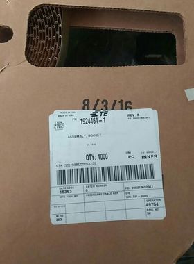 1924464-1 泰科/安普 TE/AMP 连接器端子 镀金插针 进口原装正品