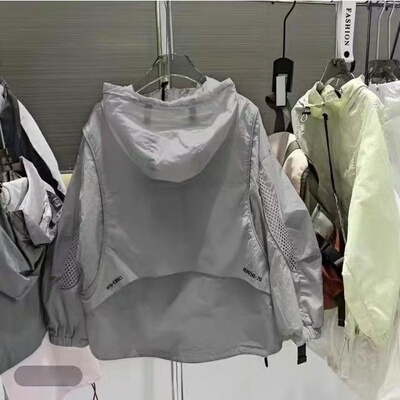 男童夏季防晒衣外套薄款2026新款夏装儿童轻薄透气百搭户外防晒服