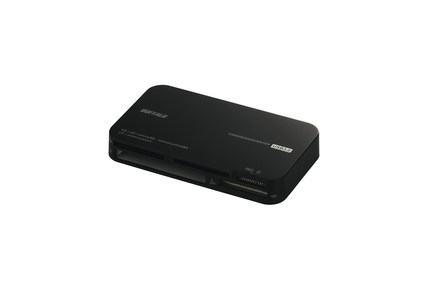 BUFFALO巴法络USB3.0高速读卡器可读55种卡SDXC/SDHC/CF 单反专配