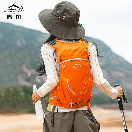 INOXTO鹰图专业徒步包16升男女户外登山包背包轻量化骑行双肩包女