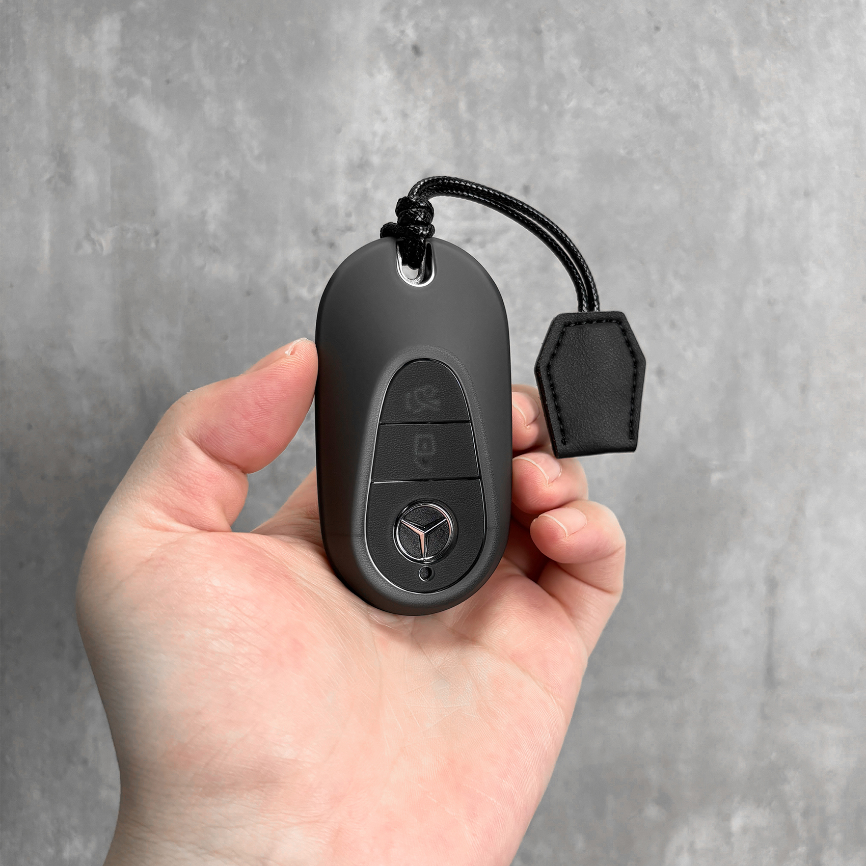 钥匙套适用奔驰c260l c300 glc300 s400 s450 gls450超薄tpu软胶