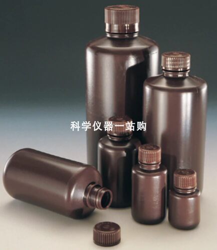 美国nalgene样品瓶棕色HDPE
