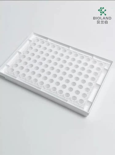 贝兰伯耗材白色96孔玻底微孔板