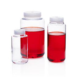 nalgene 3122-0250 PC透明离心瓶 250ml 可高温灭菌 带PP螺旋盖