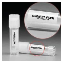 nalgene5001-0012 PP带条形码冻存管 1.2mL 带硅胶垫圈HDPE/PP盖