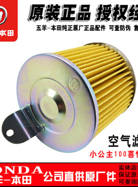 五羊本田小公主WH100T-A-H-G-F-K喜悦 优悦空气滤芯空滤器滤清器