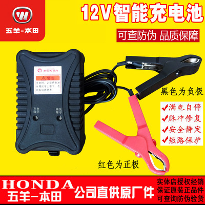12V充电器摩托车电动车五羊本田