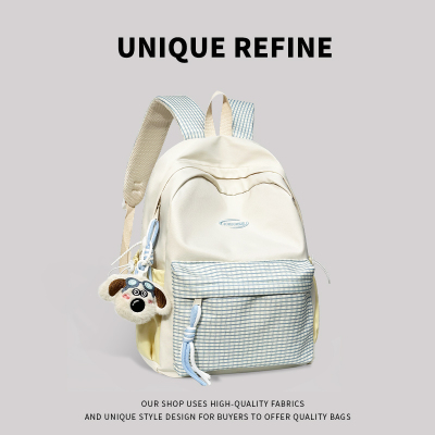 高颜值小众书包女孩中学生双肩包