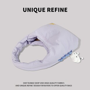 1222#新品 单肩包女2025新款云朵包轻便百搭单肩拎包女超软手提包