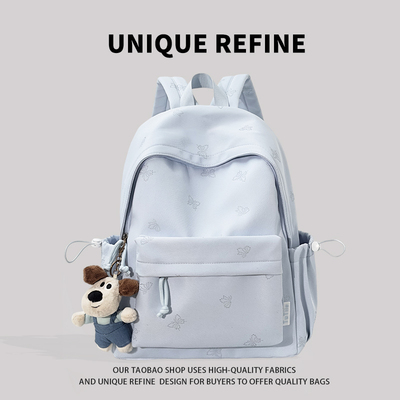 1226*新品 背包双肩女大容量双肩包百搭初中生高中生校园上课书包