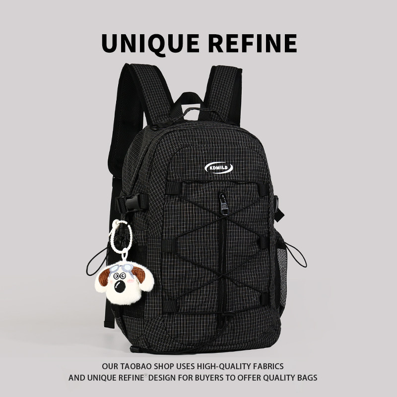 1211#新品 背包双肩女户外休闲大容量双肩包2025新款男大学生书包