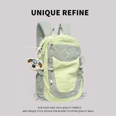 大容量登山包女2025新款设计感双肩包男轻便旅游书包户外旅行背包