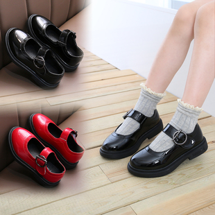 春秋新款 防滑女宝宝鞋 公主鞋 女童休闲单鞋 软底儿童表演鞋 女童皮鞋