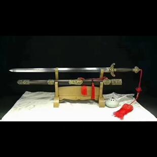 乾隆七星剑 龙泉镇宅宝剑  花纹钢宝剑 乾隆佩剑 礼品宝剑 未开刃