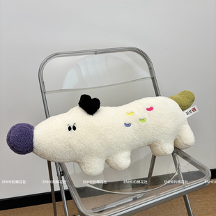 糖豆狗抱枕夹腿长条枕侧睡女生睡觉专用宿舍靠枕午休床头靠垫枕头