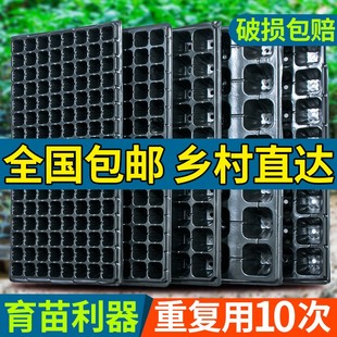 育苗盘穴盘托盘玉米秧苗盘西瓜辣椒盘育苗盘秧苗托盘加厚塑料秧盘