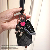 女多功能锁匙包男通用礼物皮汽车钥匙包遥控收纳包钥匙挂扣礼盒装