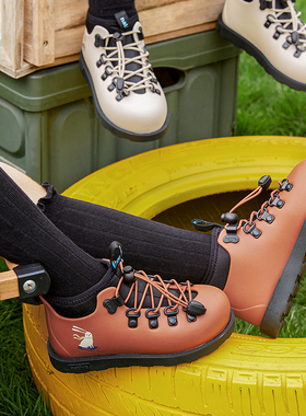 native马丁靴Fitzsimmons3.0亲子款户外工装高帮鞋防水加绒短靴