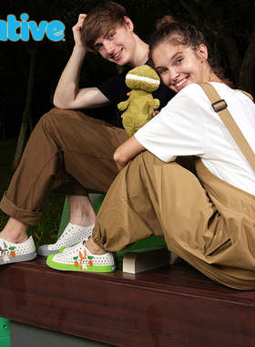 native洞洞鞋Jefferson兔子情侣款夏季沙滩鞋平底包头时尚凉鞋