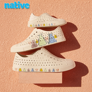 休闲亲子包头凉鞋 native童鞋 夏季 守护灵洞洞鞋 Jefferson2025新款