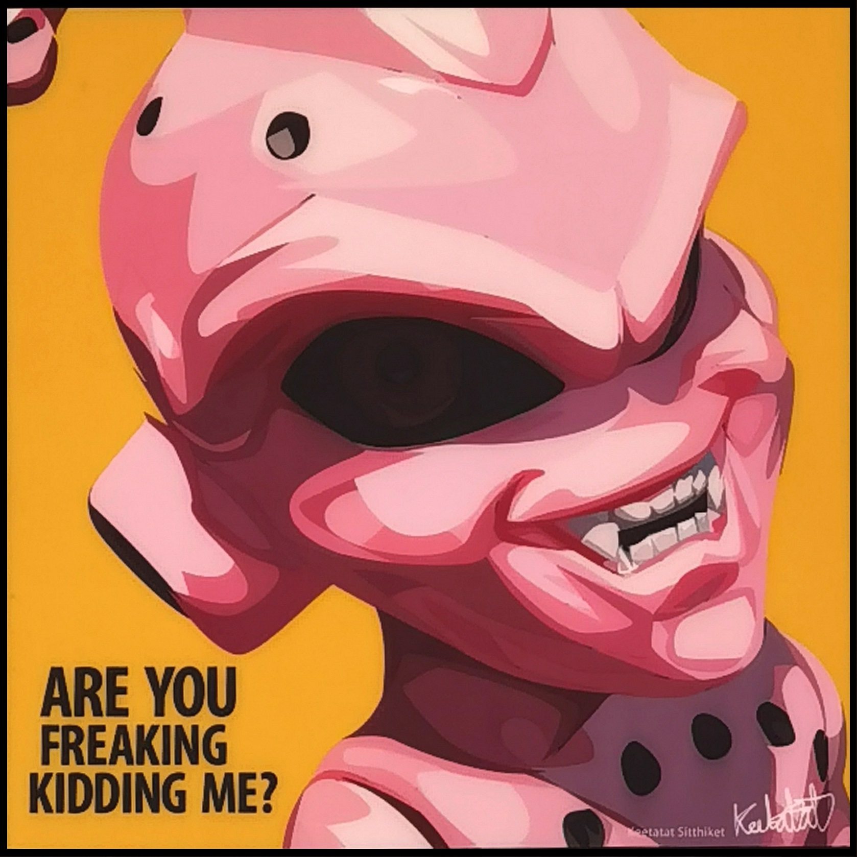 龙珠魔人布欧MajinBuu挂画