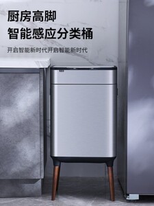 智能感应分类垃圾桶家用厨房