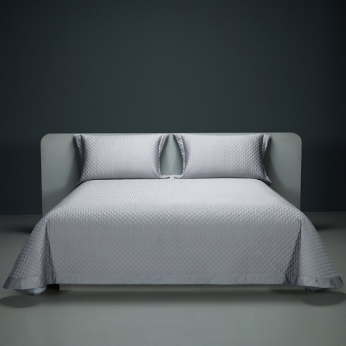 高级感床盖三件套纯棉高支密