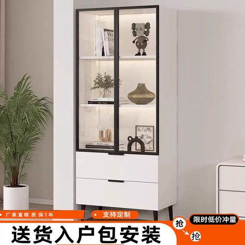 钢化玻璃门加厚背板超大容量