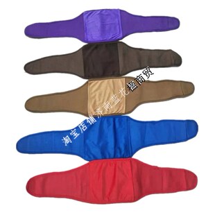 可放药包可放暖宝宝热帖可放电暖宝护腰带绒布护腰双面口袋护腰