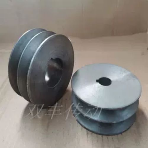 铸铁双槽电机皮带轮三角皮带盘