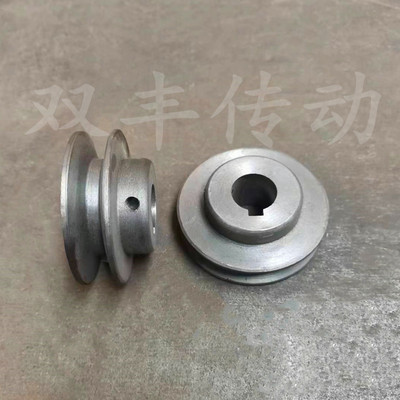三角皮带轮铸铁电机轮盘单槽A型