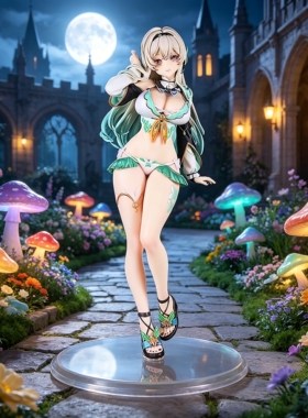 水着流萤泳装美少女动漫潮玩摆件周边生日礼物GK手办装饰品哥特式