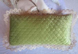 美容院专用枕头方枕头小枕头按摩床推拿SPA足疗长方形带外套 可拆