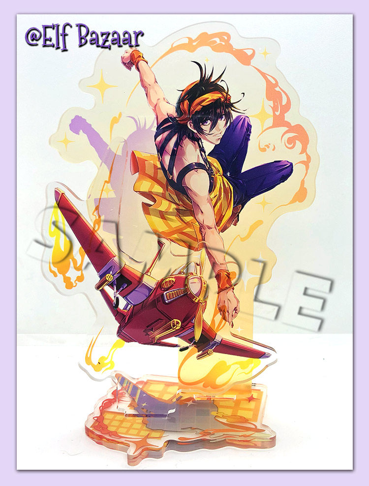 现货#jojo的奇妙冒险 纳兰迦·吉尔卡&航空史密斯 立牌 同人周边