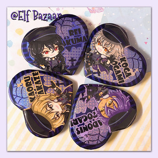 #现货#偶像梦幻祭es 朔间零 羽风薰 大神晃牙 阿多尼斯同人徽章