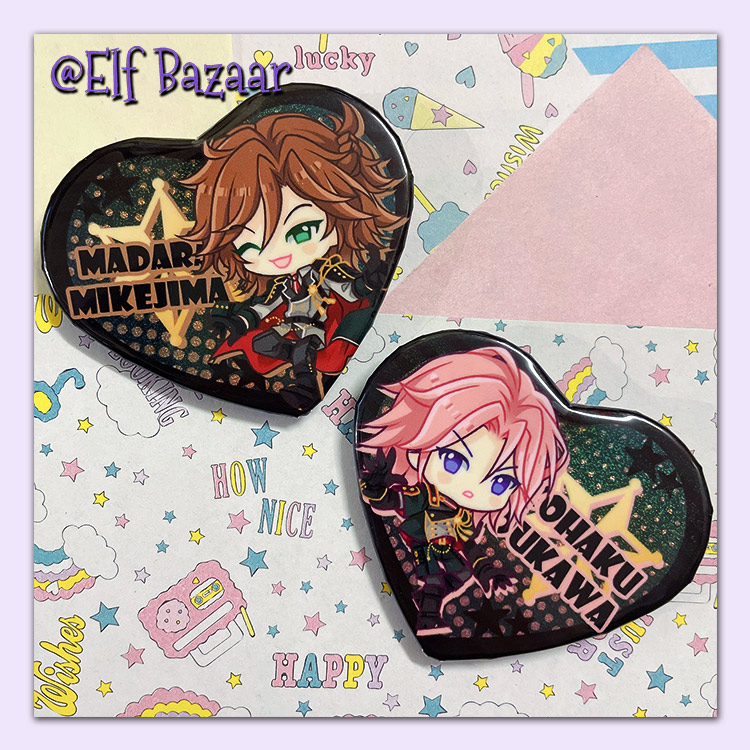 现货徽章偶像梦幻祭双闪