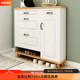 超薄鞋 架北欧 柜翻斗门厅17cm简约现代多功能储物柜家用门口入户鞋