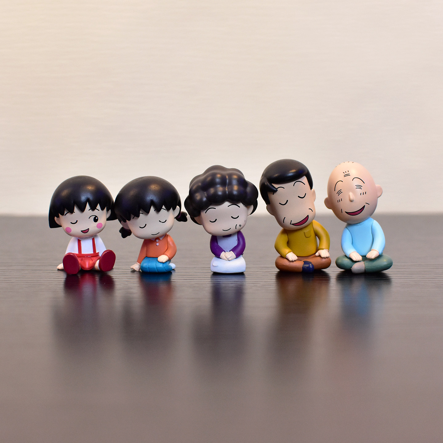 睡眠肩靠肩樱桃小丸子一家桌面居家摆件玩偶装饰手办模型散货盒蛋,模玩/动漫/周边/娃圈三坑/桌游,潮玩明盒/吊卡,淘宝优惠券,粉丝福利购,淘宝优惠卷