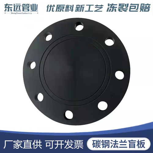 PE碳钢法兰盲板堵片盖板
