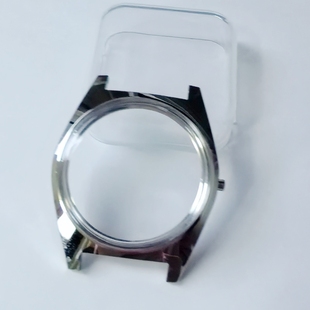 手表配件上海表壳 可装7120机芯 老式手动上弦上发条机械全钢表壳