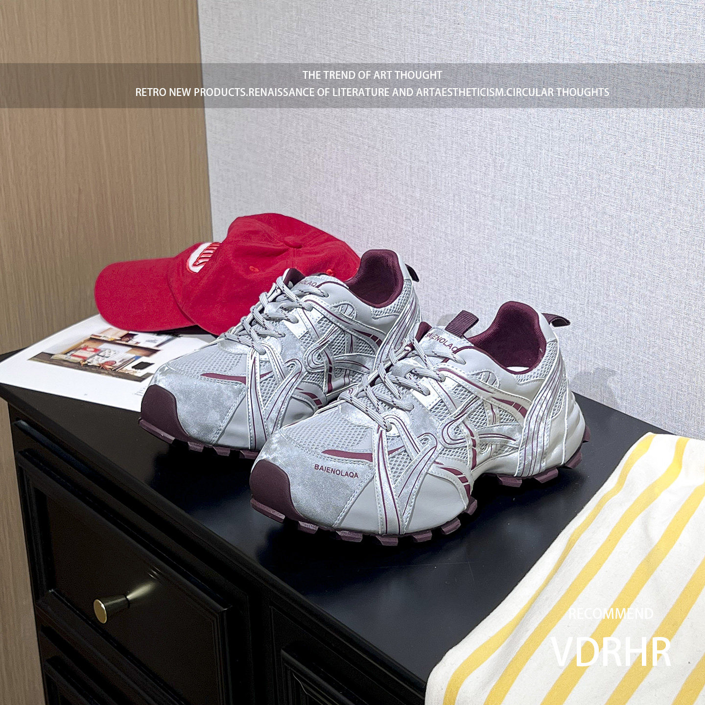 欧货复古紫色增高老爹鞋女2026春季新款超火休闲慢跑鞋显瘦运动鞋,女鞋,老爹鞋,淘宝优惠券,粉丝福利购,淘宝优惠卷